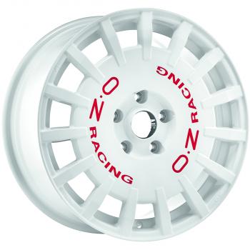 OZ Racing Rally Racing - Weiss red lettering