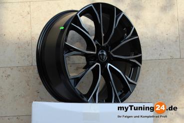 Preview: Tomason AR3 Black polish - 8,5x20 ET43 5x112