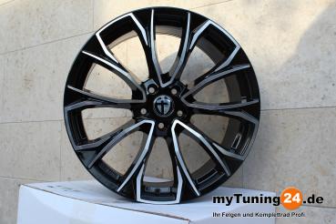 Preview: Tomason AR3 Black polish - 8,5x20 ET43 5x112