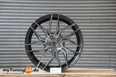 19" Sommerkomplettrad ArtForm AF-802 Gunmetal poliert - Audi, Seat, Skoda, VW