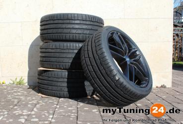 19" Winterkomplettrad BBS SX Kristallschwarz - Audi A6 (Typ 4G)