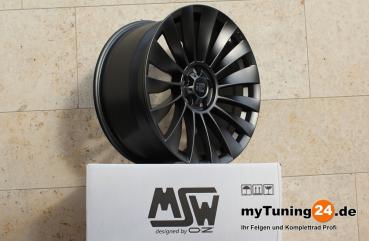 19" Sommerkomplettrad MSW37T Dark Graphite - Tesla Model Y