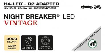 Preview: Osram Night Breaker H4 LED Vintage