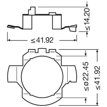 Osram LEDriving LED Adapter 01-1