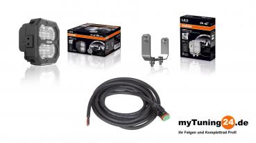 Osram Cube PX3500 Ultra-Wide Set - Heavy Duty Mounting