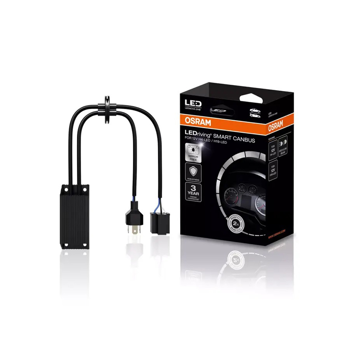 Unité De Contrôle CANBUS OSRAM LEDriving - Compatible Avec Les Systèmes CAN-Bus - Pour Véhicules équipés De LED Retrofit