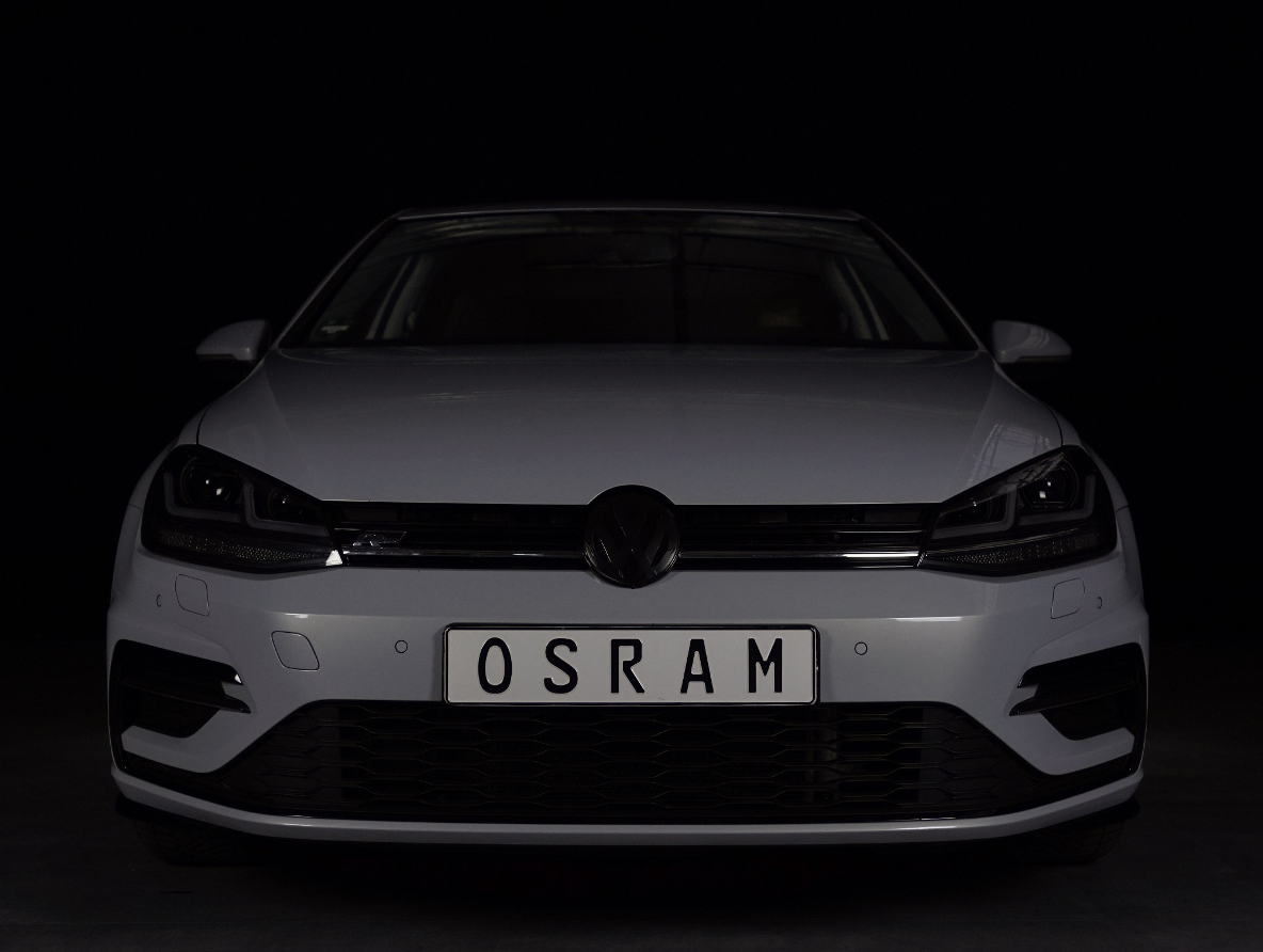 myTuning24 Onlinehandel - Osram LEDriving Headlights VW Golf 7 Facelift  Black Edition Halogen