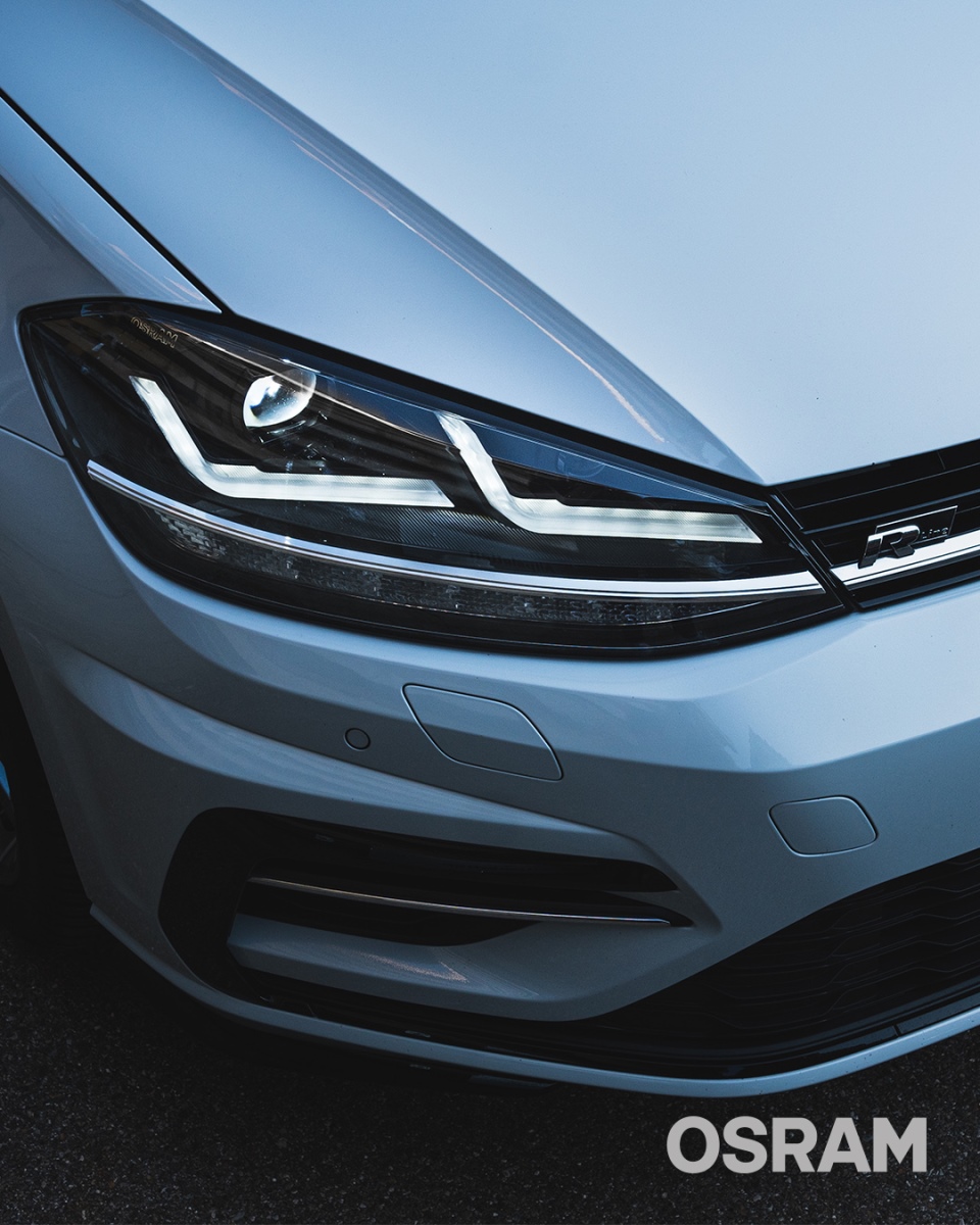 OSRAM LEDriving® Scheinwerfer VW Golf VII Facelift Trailer (DE) 