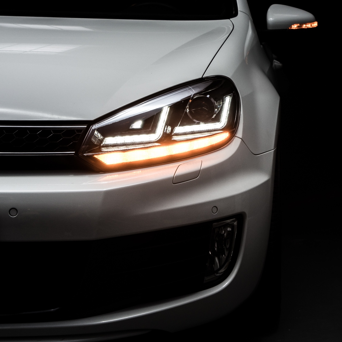 myTuning24 Onlinehandel - Osram LEDriving Headlights Xenarc VW Golf 6  Chrome Edition
