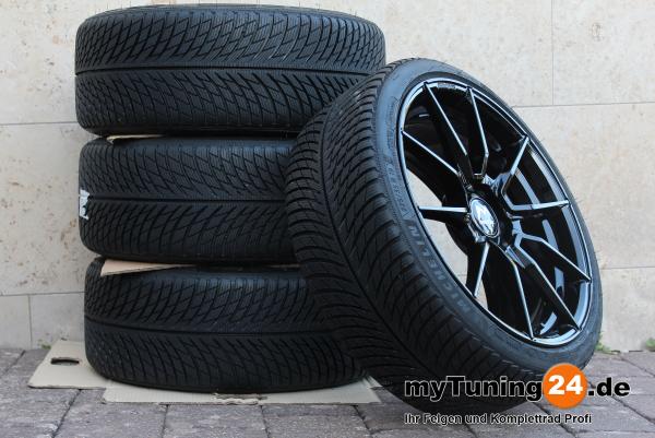 19" Sommerkomplettrad Motec MCR2 Ultralight Black - VW Golf, Skoda Octavia, etc.