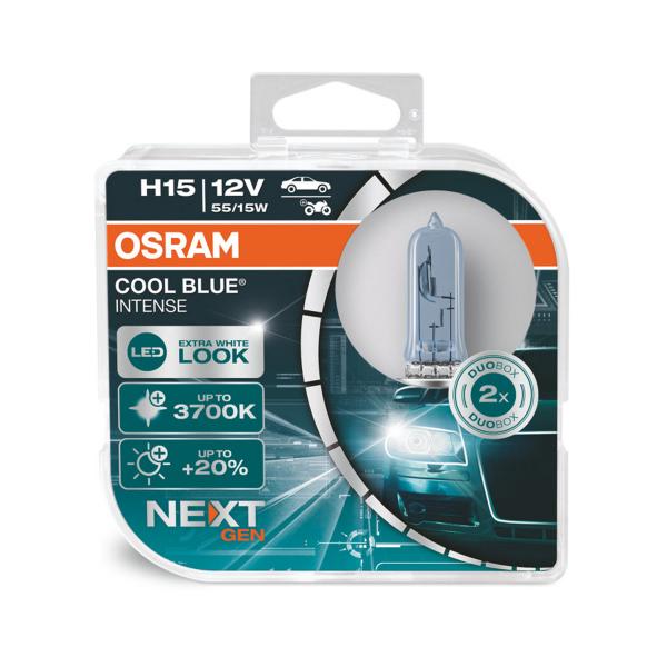 Osram Cool Blue Intense (NextGen) - H15 DuoBox