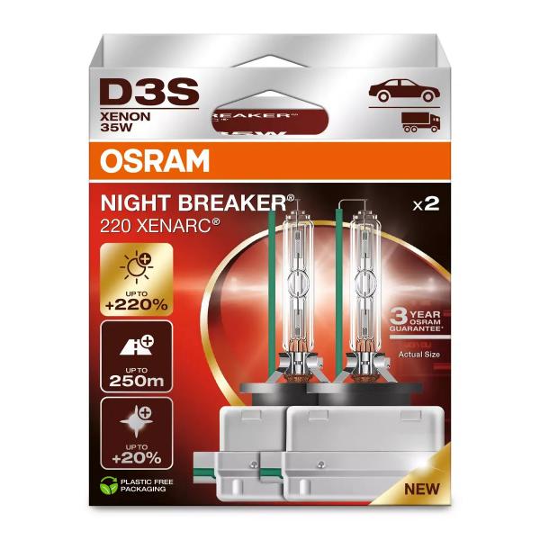 Osram Night Breaker 220 Xenarc - D3S Duobox